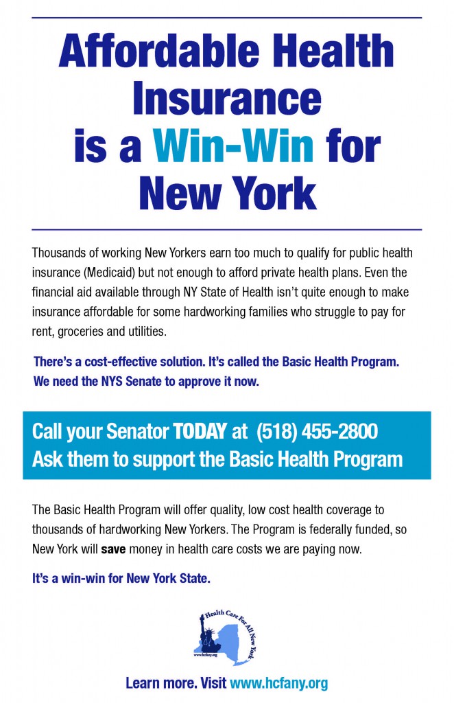 Health Care for All New York | Ad Campaign: Affordable Health Insurance